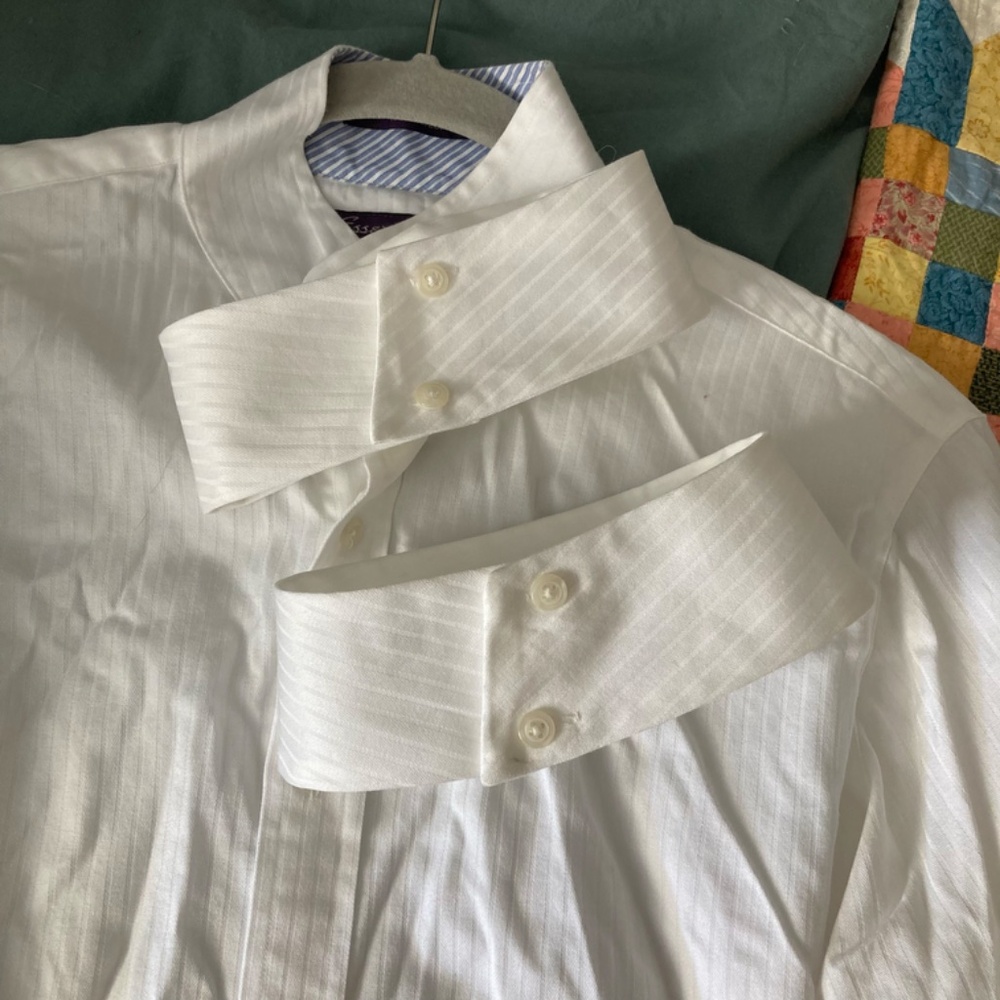 🐎 Essex Classics | Performance Collection Coolmax white show shirt. - Picture 4 of 6